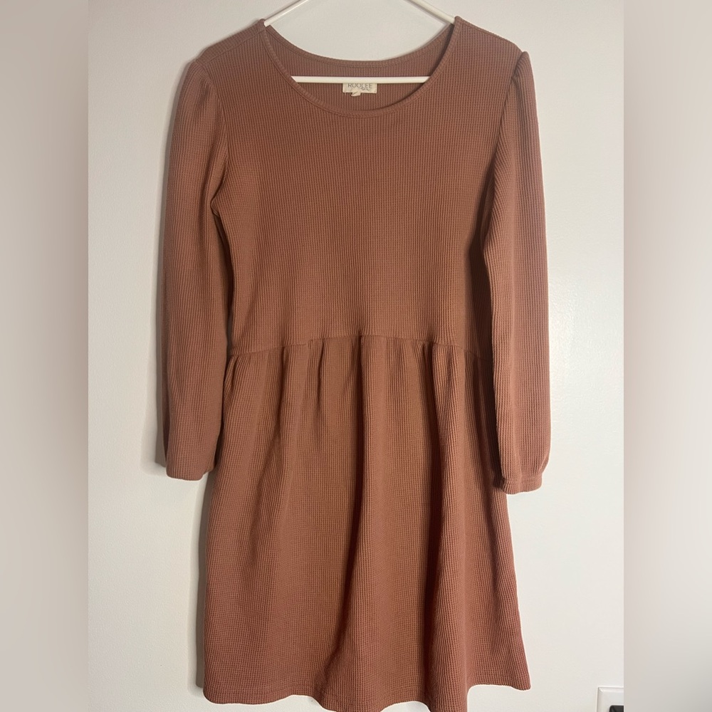 Y2K Vtg ROOLEE  MOM Nursing dress/ long shirt/ Small / Very comfortable ~mauve